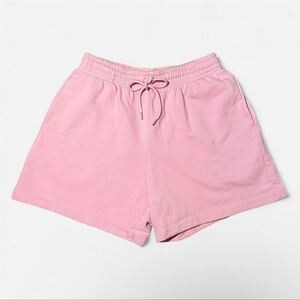 Uniqlo Women's Athletic Sweat Shorts in Soft Pink